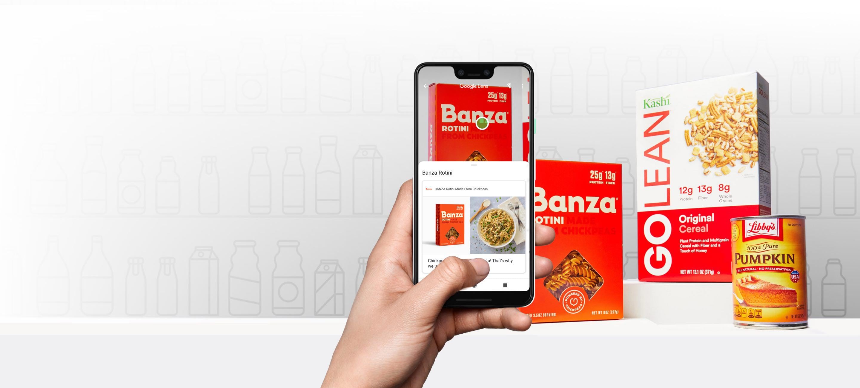 Use Innit to build a google lens experience for your food brand