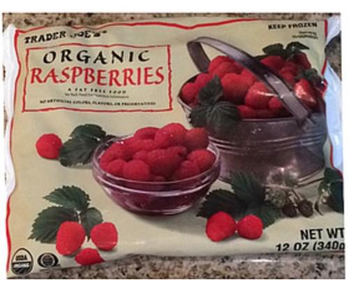 Trader Joe's Organic Raspberries - 140 g
