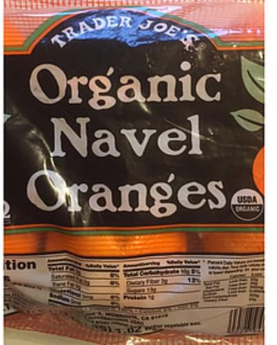 Trader Joe's Organic Navel Oranges - 140 g