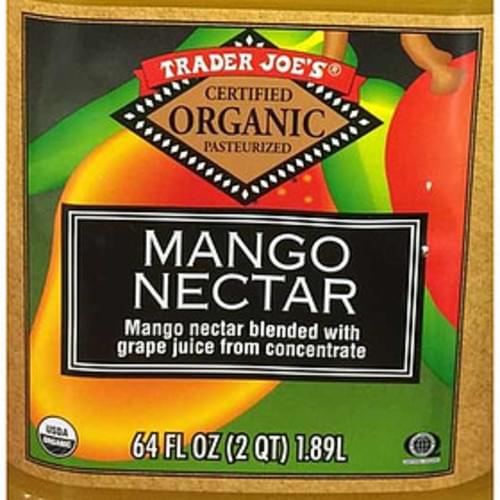 Trader Joe's Mango Nectar 240 ml, Nutrition Information Innit