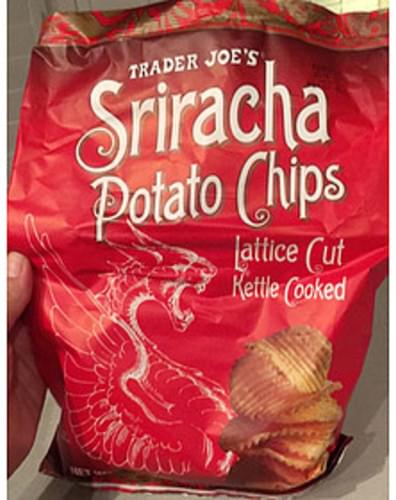 Trader Joe's Sriracha Potato Chips - 28 g, Nutrition Information | Innit