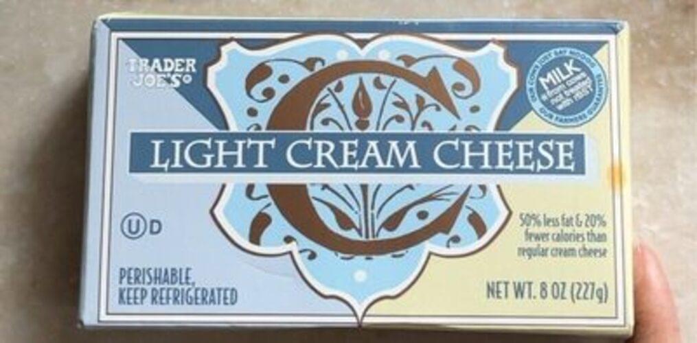 Trader Joe's Light Cream Cheese 28 g, Nutrition Information Innit