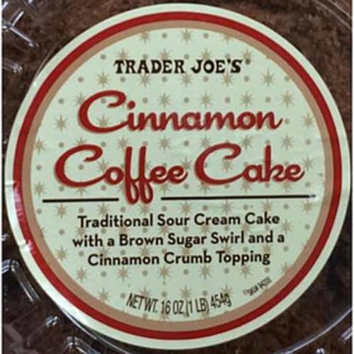Trader Joe's Cinnamon Coffee Cake 57 g, Nutrition Information Innit
