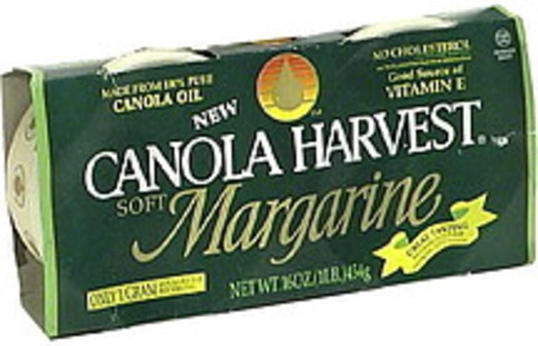 Canola Harvest Soft Margarine 16 oz, Nutrition Information Innit