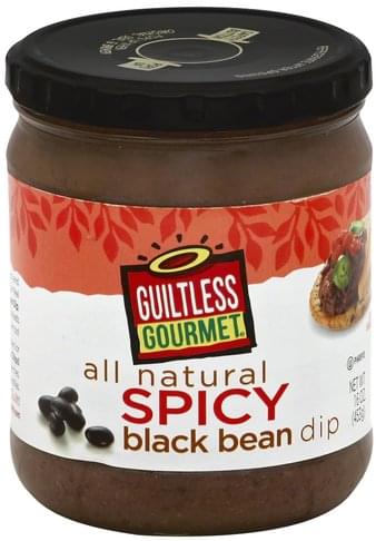 Guiltless Gourmet Spicy Black Bean Dip - 16 oz