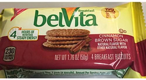 BelVita Breakfast Cinnamon Brown Sugar - 0 g, Nutrition Information | Innit