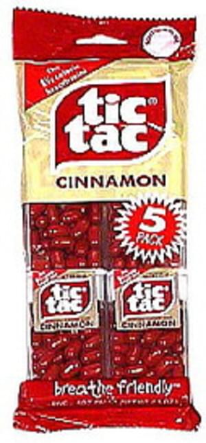 Tic Tac Breath Mints Cinnamon 5 ea Nutrition Information Innit Tic Tac Breath Mints Cinnamon 5 ea Nutrition Information Innit