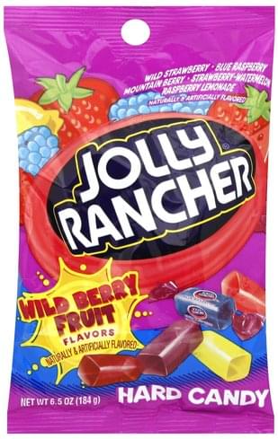 Jolly Rancher Wild Berry Fruit Flavors Hard Candy 6 5 Oz
