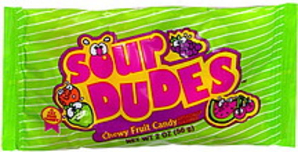 Sour Dudes Chewy Fruit Candy 2 oz, Nutrition Information Innit