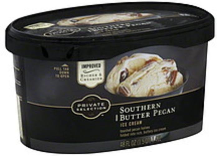 Private Selection Southern Butter Pecan Ice Cream 48 oz, Nutrition
