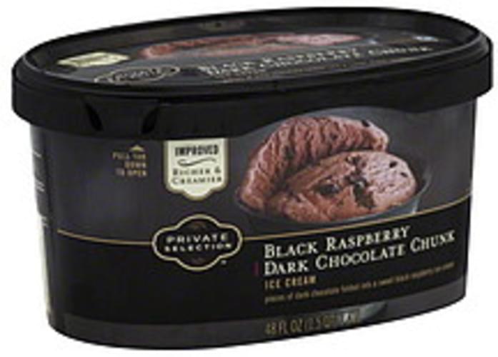 black raspberry dark chocolate chunk ice cream