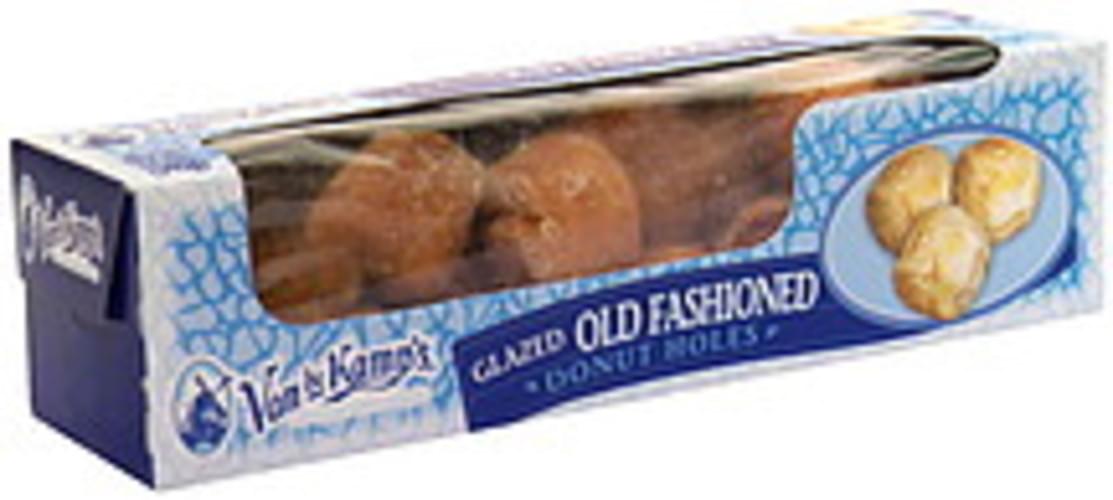 Van de Kamps Old Fashioned Glazed Donut Holes 12 oz, Nutrition