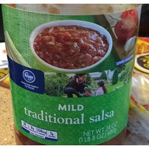 Kroger Mild Traditional Salsa 31 g, Nutrition Information Innit