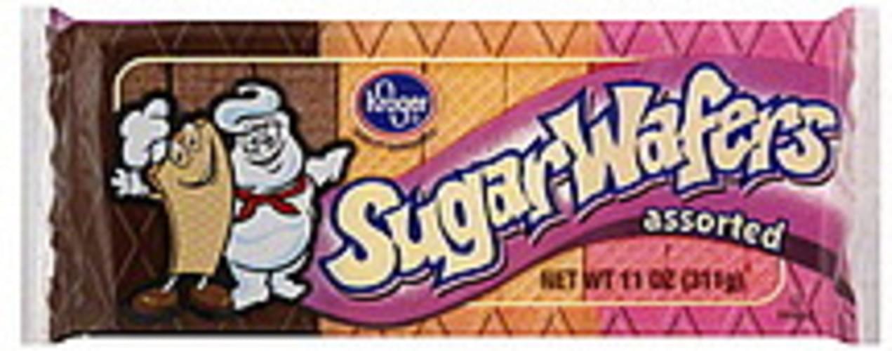 Kroger Assorted Sugar Wafers 11 oz, Nutrition Information Innit