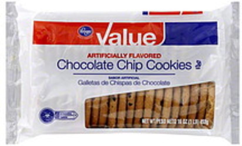 Kroger Chocolate Chip Cookies 16 oz, Nutrition Information Innit
