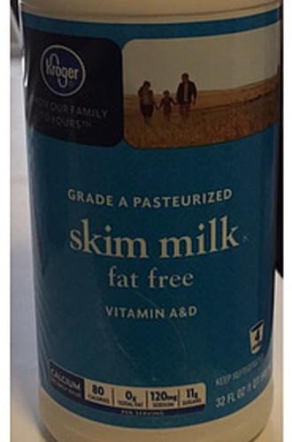Kroger Skim Milk - 240 ml