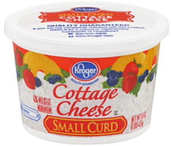 Kroger Small Curd Cottage Cheese 16 Oz Nutrition Information