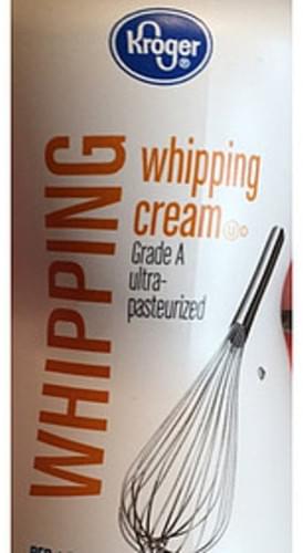 Kroger Whipping Cream - 15 ml