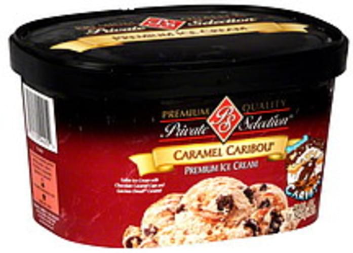 Private Selection Premium, Caramel Caribou Ice Cream 48 oz, Nutrition