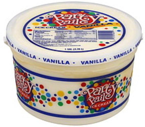 Kroger Vanilla Ice Cream 1 gl, Nutrition Information Innit