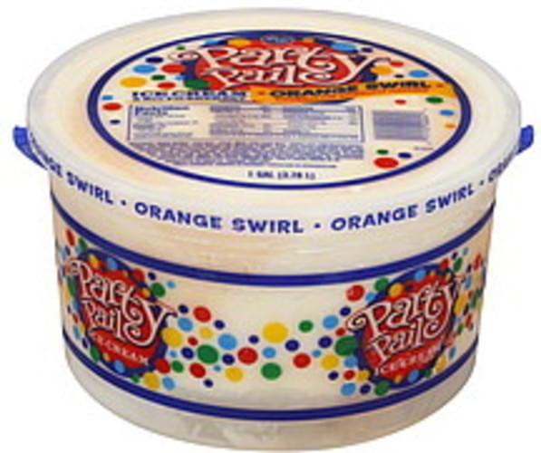 Kroger Orange Swirl Ice Cream & Non Fat Sherbet 1 gl, Nutrition