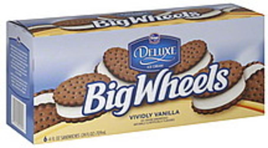Kroger Vividly Vanilla Ice Cream Sandwiches 6 ea, Nutrition