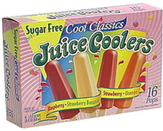 Cool Classics Juice Coolers 16 ea, Nutrition Information Innit