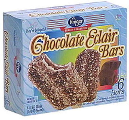 Kroger Chocolate Éclair Bars 6 ea, Nutrition Information Innit