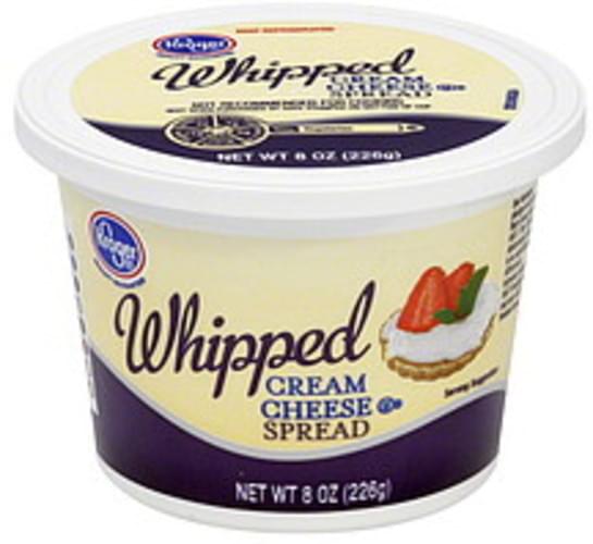 Kroger Whipped Cream Cheese Spread 8 oz, Nutrition Information Innit