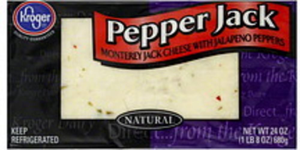 Kroger Pepper Jack Cheese 24 Oz Nutrition Information Innit