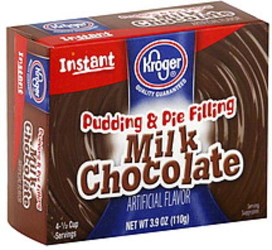 Kroger Instant, Milk Chocolate Pudding & Pie Filling 3.9 oz