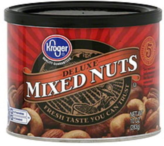 Kroger Deluxe Mixed Nuts 10 oz, Nutrition Information Innit