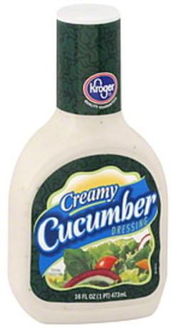 Kroger Creamy Cucumber Dressing - 16 oz, Nutrition Information | Innit