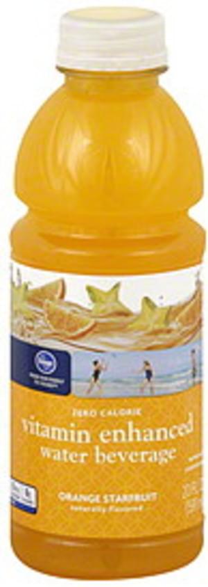 Kroger Vitamin Enhanced, Orange Starfruit Water Beverage - 20 oz