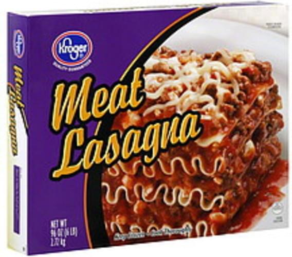 Kroger Meat Lasagna 96 oz, Nutrition Information Innit