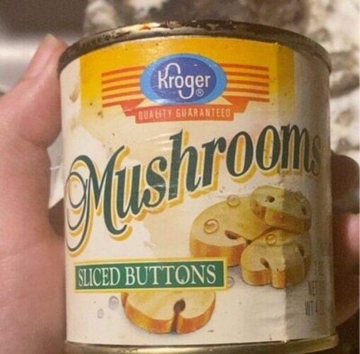 Kroger Sliced Buttons Mushrooms 120 g, Nutrition Information Innit