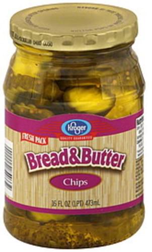 Kroger Chips Bread Butter Pickles 16 Oz Nutrition Information Innit Kroger Chips Bread Butter Pickles 16 Oz Nutrition Information Innit