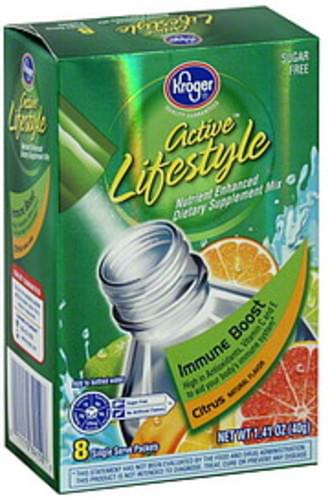 Kroger Sugar Free, Citrus Drink Mix - 8 ea