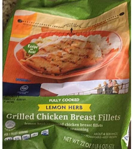 Kroger Grilled Chicken Breast Fillets - 112 g