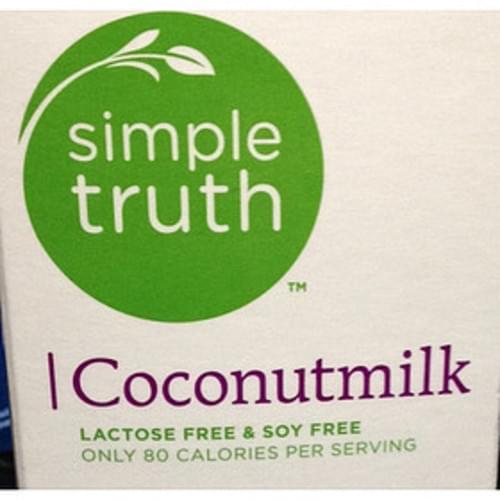 Simple Truth Coconut Milk 240 ml, Nutrition Information Innit