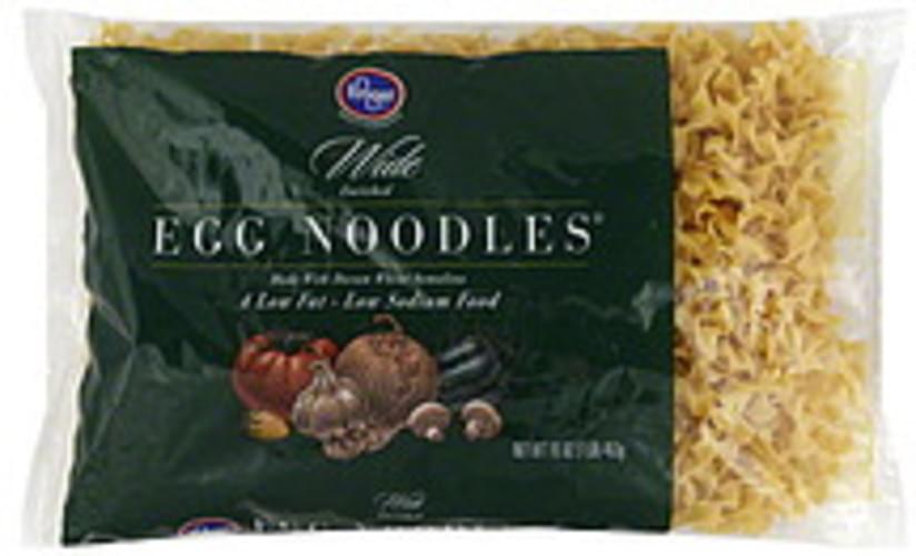 Kroger Enriched, Wide Egg Noodles 16 oz, Nutrition Information Innit