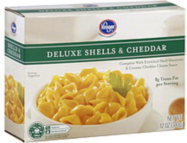 Kroger Deluxe Shells & Cheddar 12 oz, Nutrition Information Innit