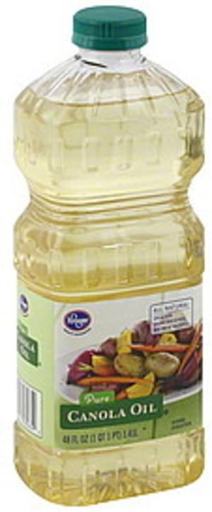 Kroger Pure Canola Oil - 48 oz