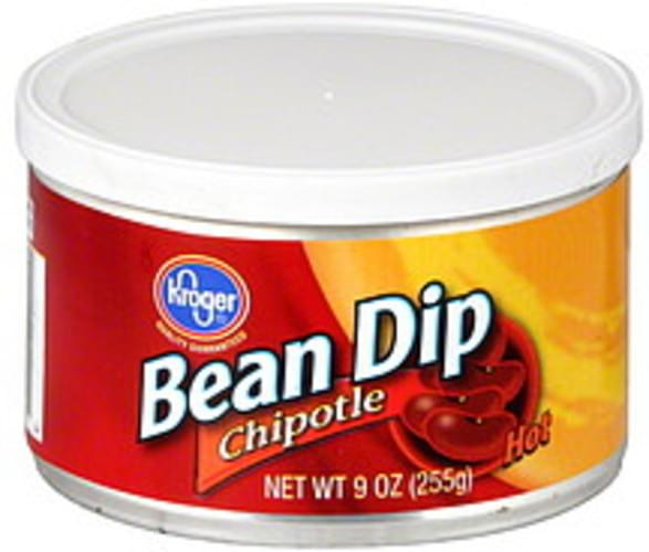 Kroger Chipotle, Hot Bean Dip 9 oz, Nutrition Information Innit