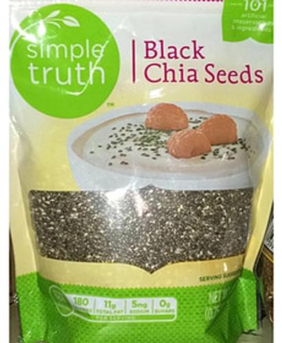 Simple Truth Black Chia Seeds - 36 g