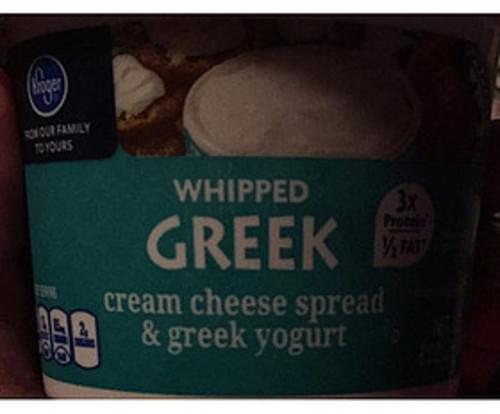 Kroger Whipped Greek Cream Cheese Spread & Greek Yogurt - 22 g