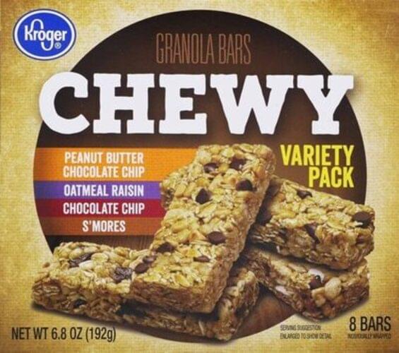 Kroger Chewy Granola Bar 24 g, Nutrition Information Innit