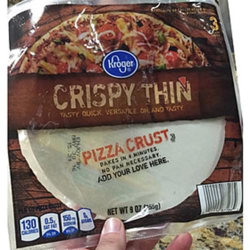 Crunchy thin crust