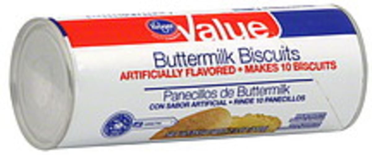 Kroger Buttermilk Biscuits 10 ea, Nutrition Information Innit