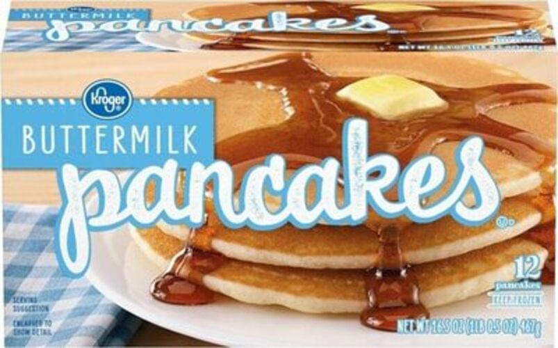 Kroger Buttermilk Pancakes 12 ea, Nutrition Information Innit